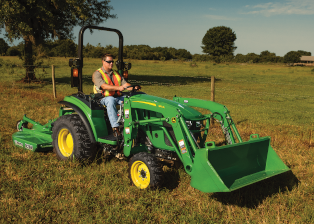 John Deere 2032R Compact Utility Tractor Package